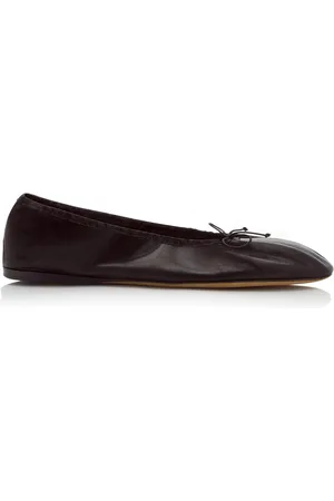 The Row Awar Leather Ballet Flats