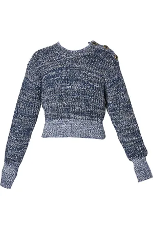 Erdem Wool Cropped Sweater