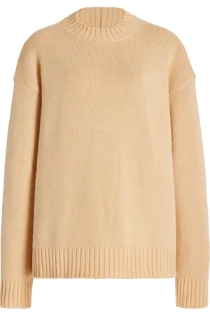 Jil Sander Knitted Cashmere-Blend Sweater