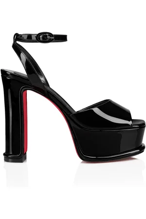 Christian Louboutin Amali Alta 130mm Patent Leather Platform Sandals