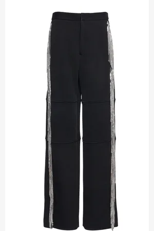 Jil Sander Asymmetrical Fringe Pants