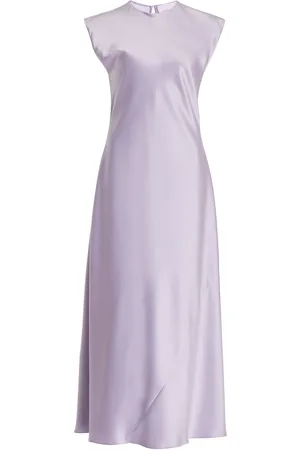 Carolina Herrera Satin Midi Dress
