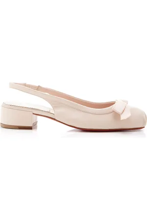 Christian Louboutin Mamaflirt 30mm Leather Slingback Ballet Flats