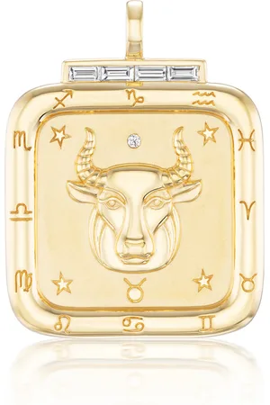 Sorellina 18K Yellow Taurus Zodiac Pendant