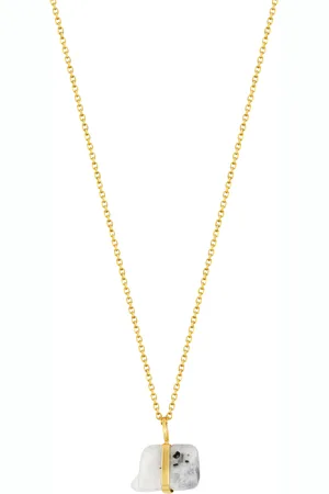 JIA JIA 14K Yellow Gold June Moonstone Necklace