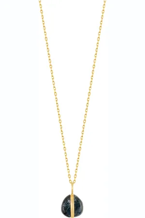 JIA JIA 14K Yellow Gold October Tourmaline Necklace
