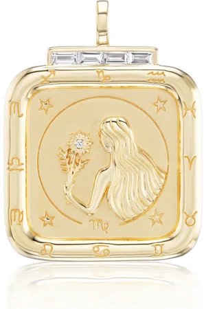 Sorellina 18K Yellow Virgo Zodiac Pendant
