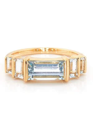 Yi Collection 18K Yellow Gold Aquamarine Ring