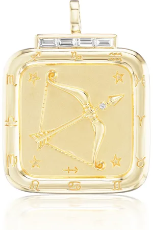 Sorellina 18K Yellow Sagittarius Zodiac Pendant