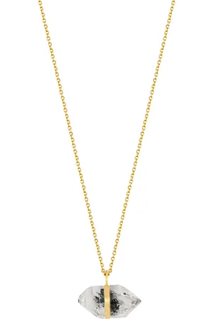 JIA JIA 14K Yellow Gold April Herkimer Diamond Necklace