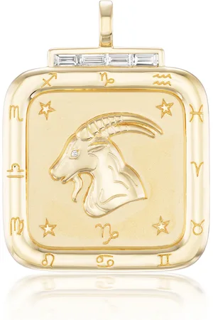 Sorellina 18K Yellow Capricorn Zodiac Pendant