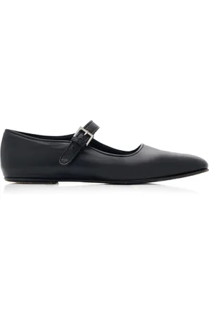 The Row Ava Leather Flats
