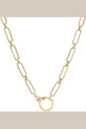 Sorellina 18K Yellow Oval Round Chain