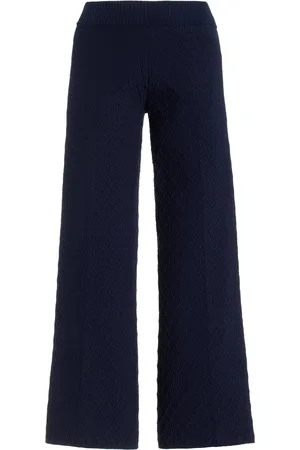 High Exclusive Harry Knit Wide-Leg Pants
