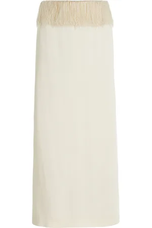 Totême Fringed Skirt