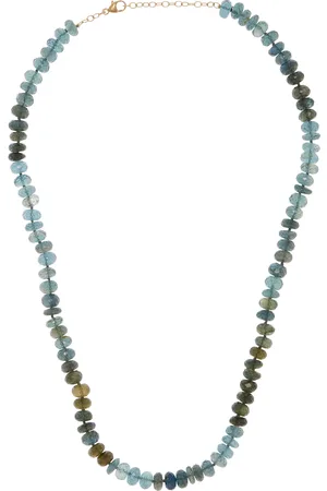 JIA JIA 14K Yellow Gold Aquamarine Necklace
