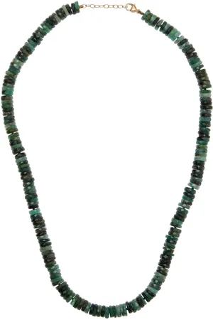 JIA JIA 14K Yellow Gold Emerald Necklace