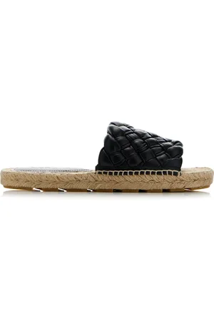 Bottega Veneta Jack Leather Espadrille Sandals