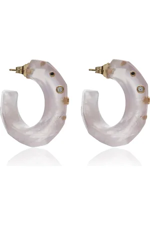 Bleecker & Prince Summer and Rain Quartz Hoop Earrings