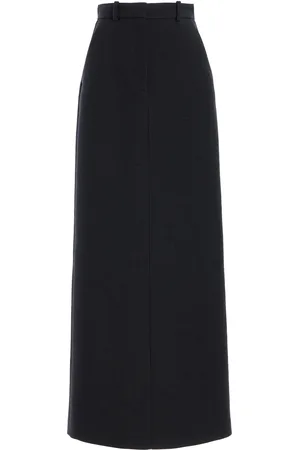 The Row Roux Wool Melange Maxi Skirt