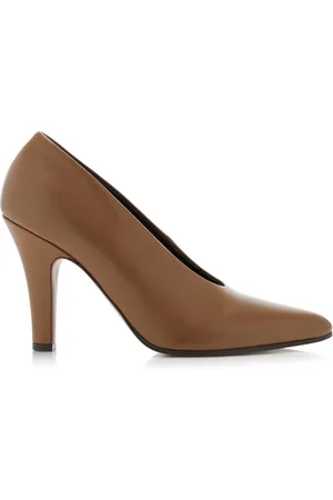 The Row Prudens Leather Pumps