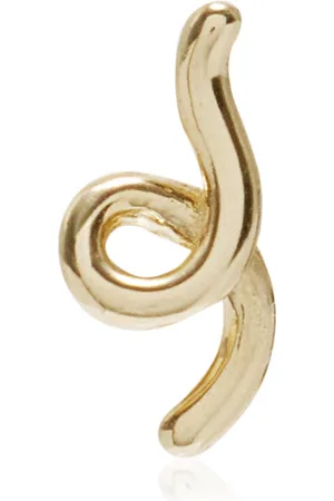 BEA BONGIASCA Mini Loop 9K Yellow Single Earring