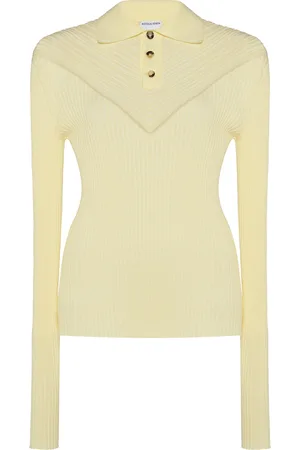 Bottega Veneta Ribbed Cotton-Blend Polo Shirt