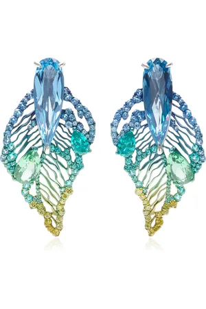 Anabela Chan Aurora Titan Spinel; Tourmaline Earrings