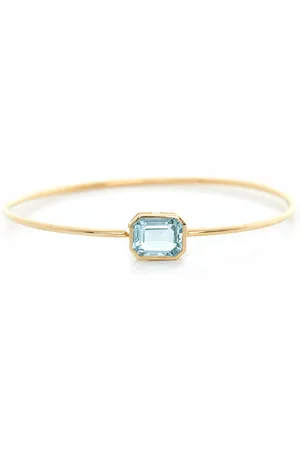 Yi Collection 18K Yellow Gold Aquamarine Bracelet