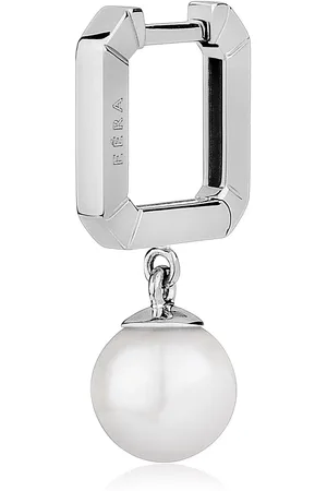 Eera 18k White Gold Mini Pearl Single Earring