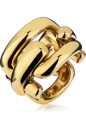 Eera 18k Yellow Mega Reine Ring