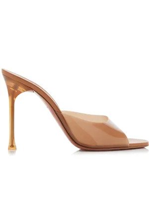 Amina Muaddi Alexa PVC Sandals