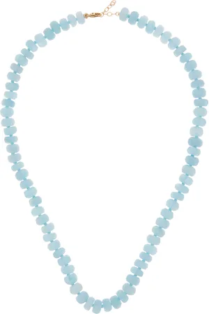 JIA JIA Oracle Aquamarine Crystal Necklace