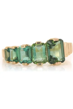 Yi Collection 18K Yellow Gold Tourmaline; Indicolite Ring