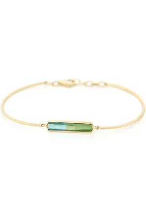 Yi Collection 18K Yellow Gold Tourmaline Bangle