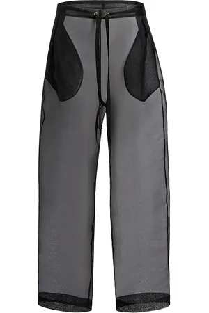 Khaite Trenton Organza Drawstring Pants