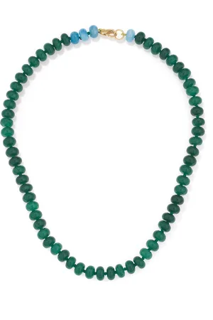 Adina Reyter Gemstone 9K Yellow Gold Necklace