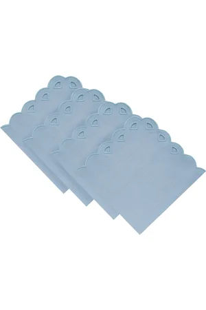 Moda Domus Set-of-Four Handcrafted Linen Napkins