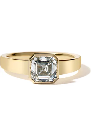 Ila Azure 18K Yellow Diamond Ring