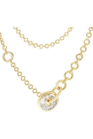 Moritz Glik Roda 18K Yellow Diamond Lariat Necklace