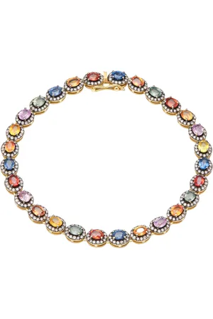 Amrapali Mini Rajasthan 18K Yellow Gold Sapphire Bracelet