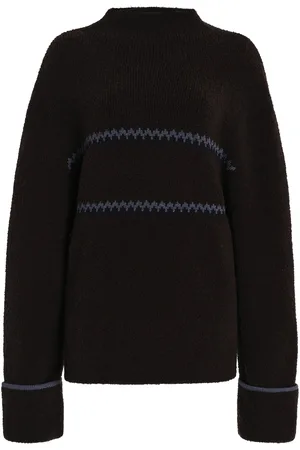 Proenza Schouler Anne Fairisle Tencel-Cashmere Sweater