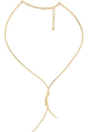 Paco rabanne Twisted -Tone Collar Necklace