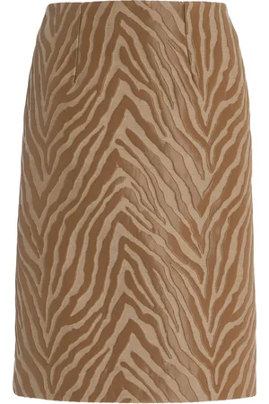 TOVE Elia Jacquard Cotton-Blend Pencil Skirt