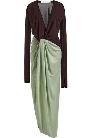 Victoria Beckham Knotted Jersey Gown