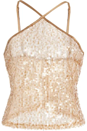 Third Form Reflection Sequined Top