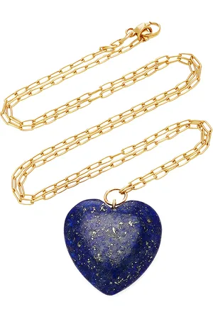 Haute Victoire 14K Gold And Lapis Lazuli Necklace