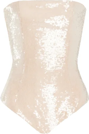 LAQUAN SMITH Corset Bodysuit