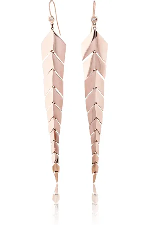 JACQUIE AICHE 14K Yellow Diamond Earrings