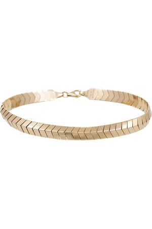JACQUIE AICHE Fishtail 14K Yellow Bracelet